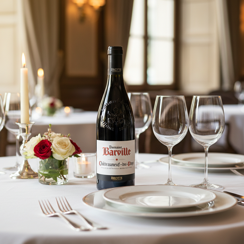 DOMAINE BARVILLE Châteauneuf-du-Pape Rouge 2022