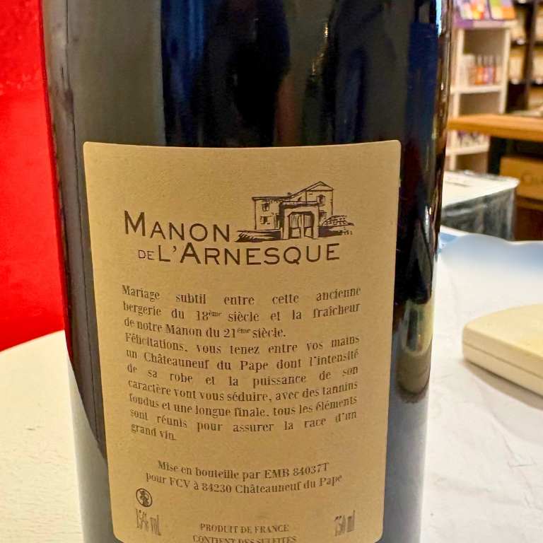 Manon de l'Arnesque 2019 – Châteauneuf-du-Pape Rouge Maison Molinet