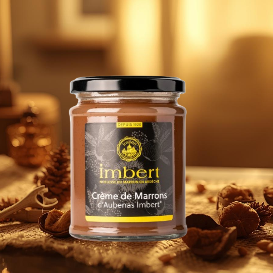 Pot de crème de marrons 350 grs Maison Molinet