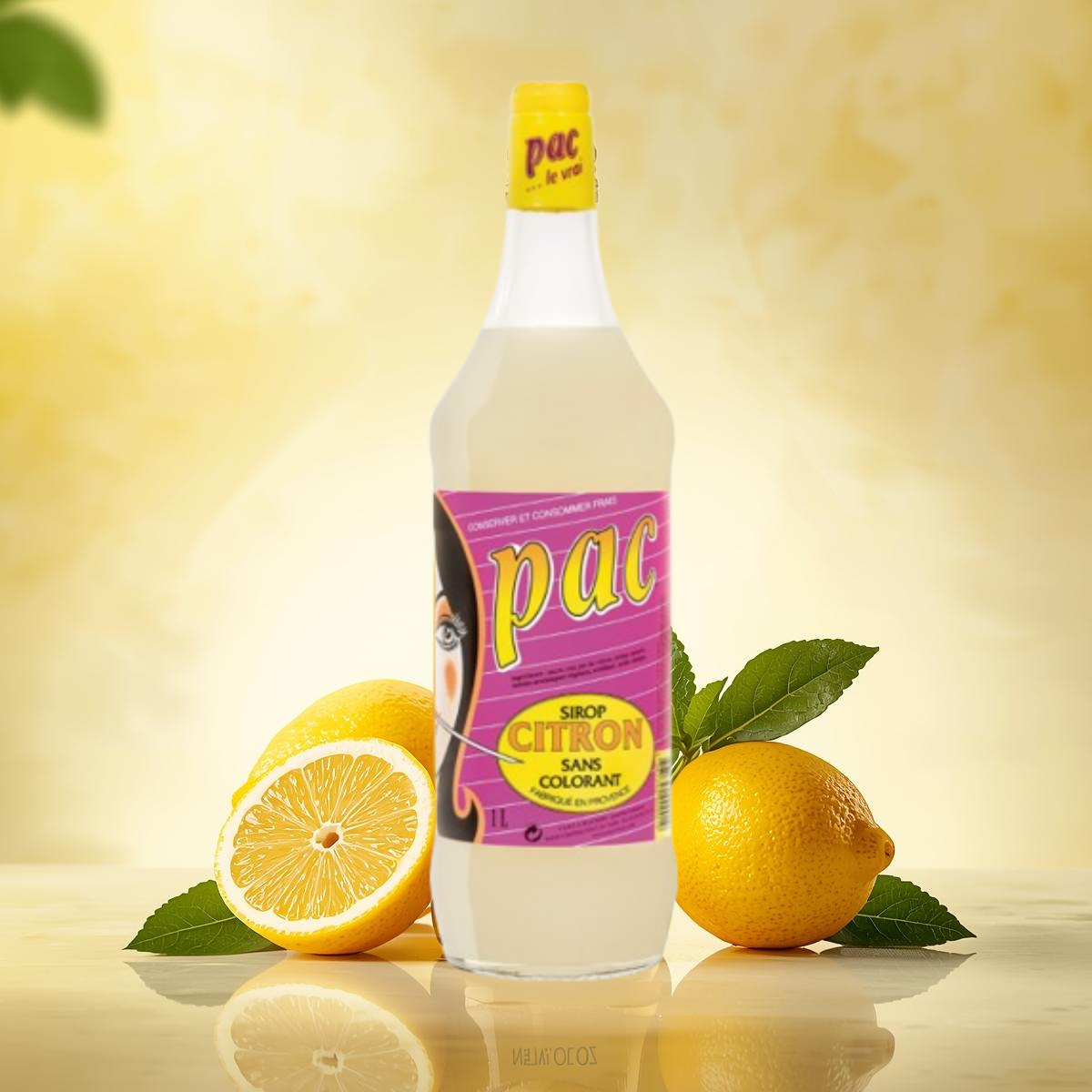 Pac Citron – Sirop Citron Provençal 1 L
