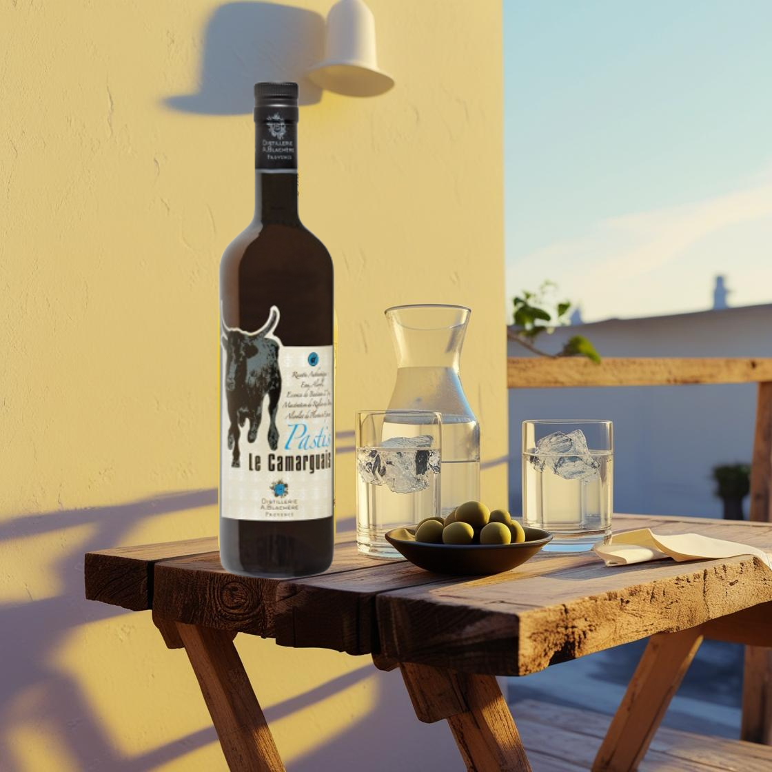 Pastis Le Camarguais 45 % - 70cl
