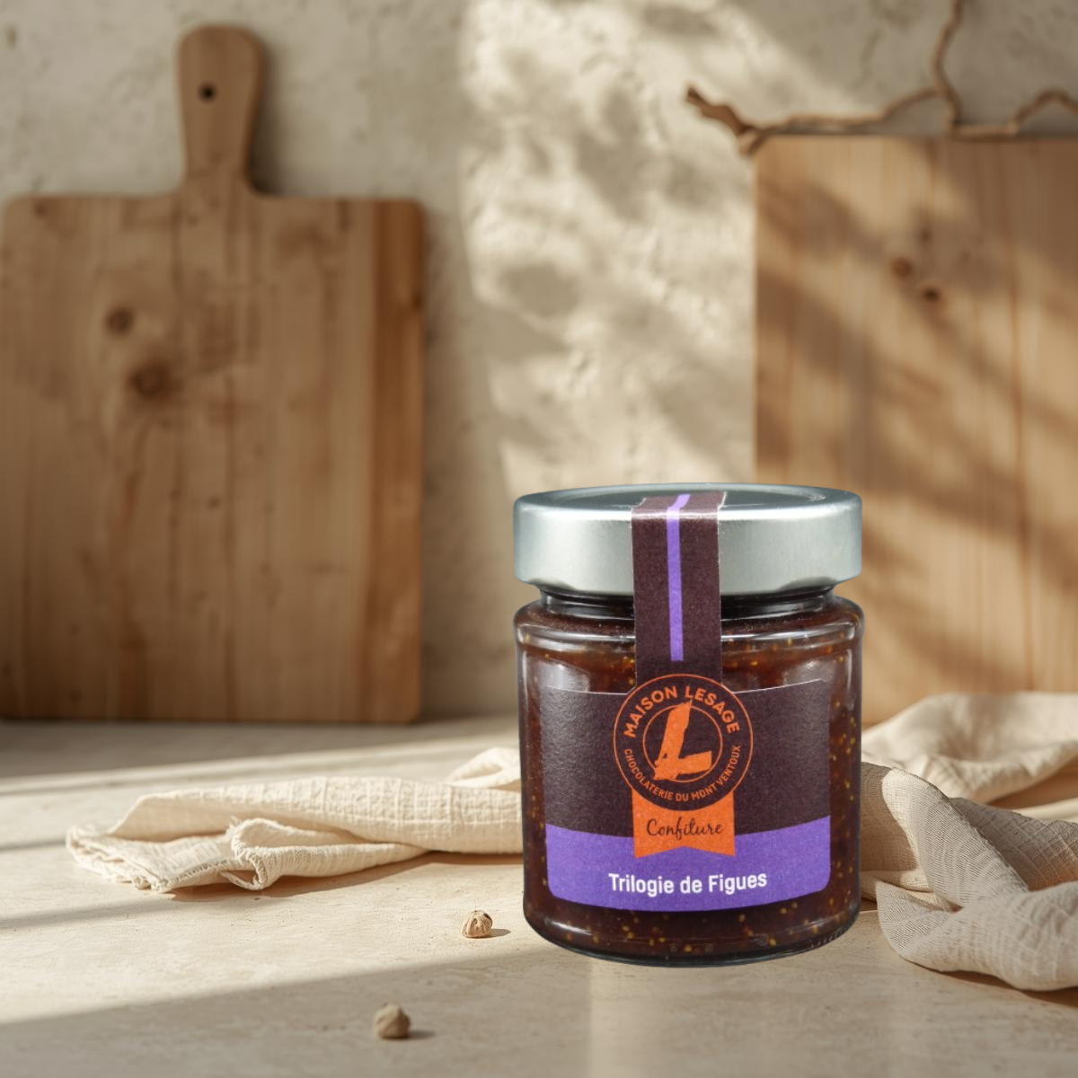 Confiture Trilogie de figues 240gr