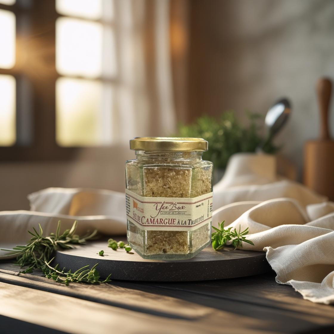 sel de camargue à la truffe Maison Molinet