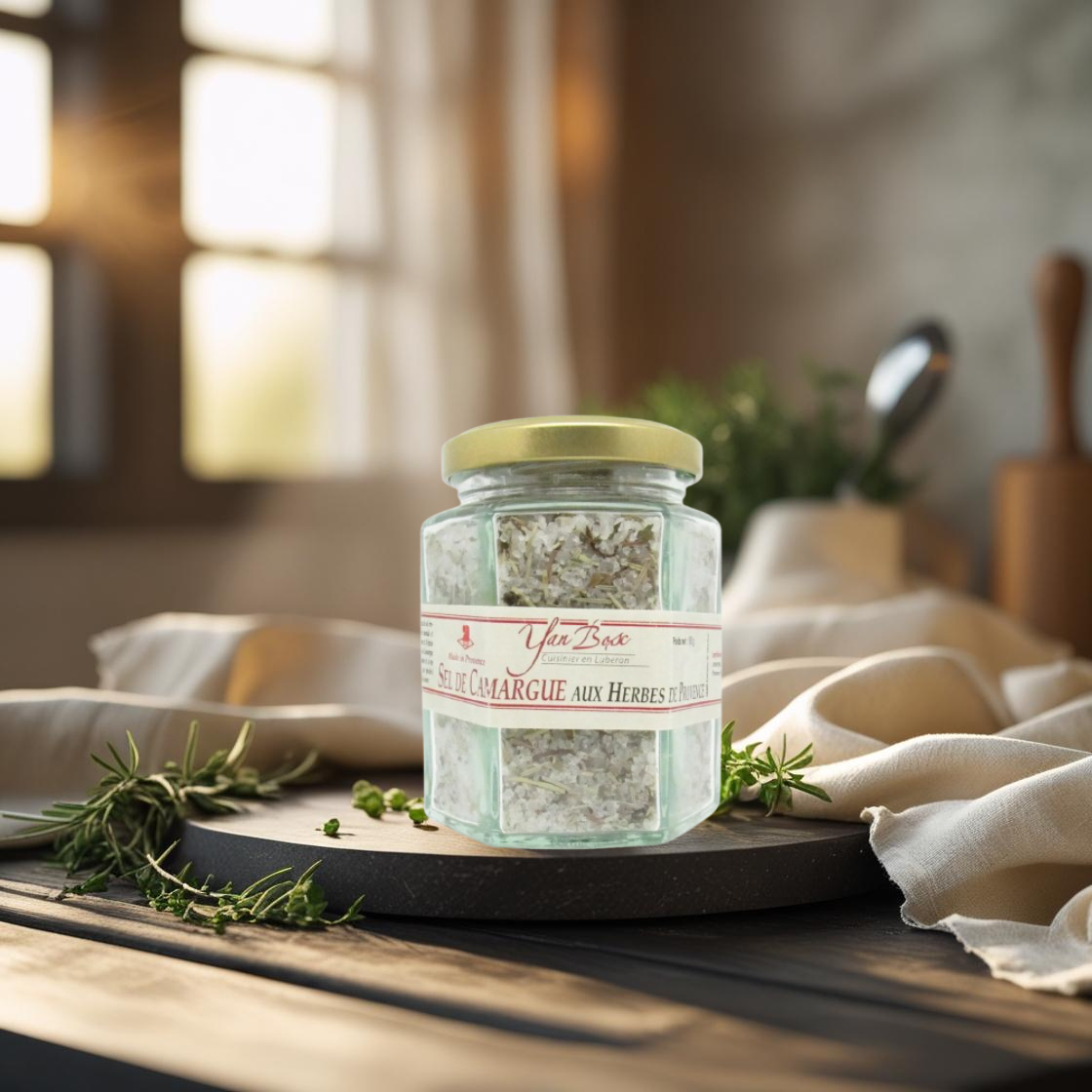 sel de camargue aux herbes de provence Maison Molinet