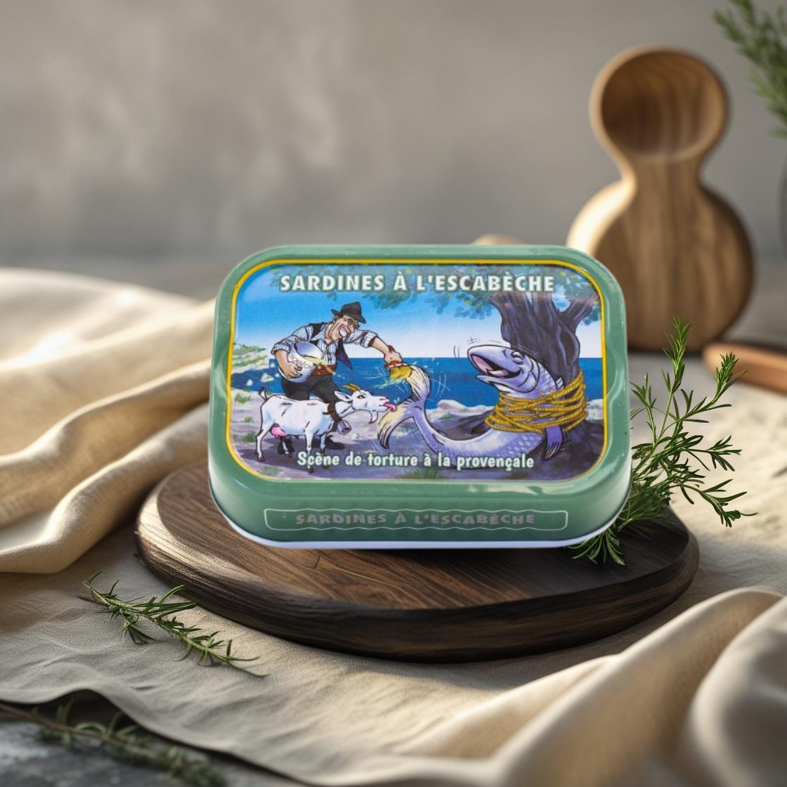 Sardines à l’escabèche – 115 g Maison Molinet