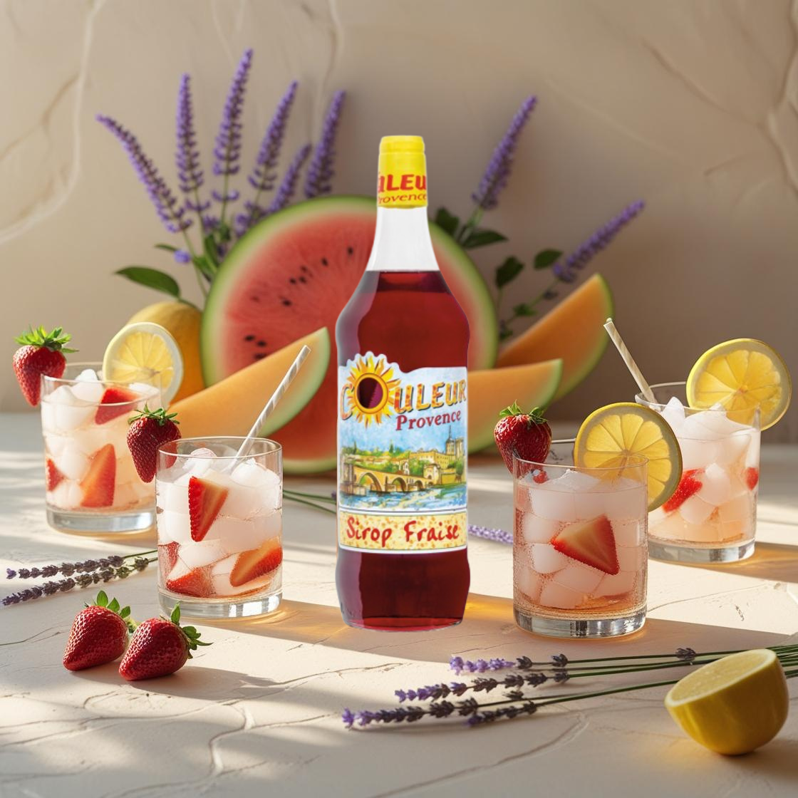 Sirop de Fraise  (1 L) Maison Molinet