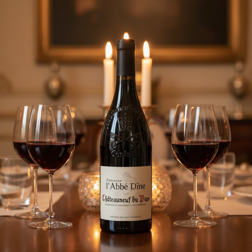 Domaine L’Abbé Dîne Châteauneuf-du-Pape Rouge 2023 Maison Molinet