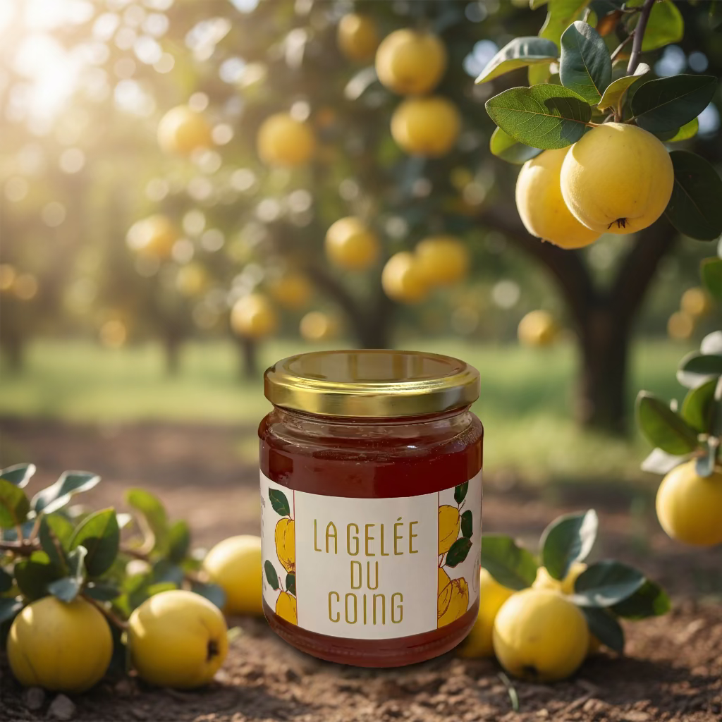 Gélee de coing-350g Maison Molinet