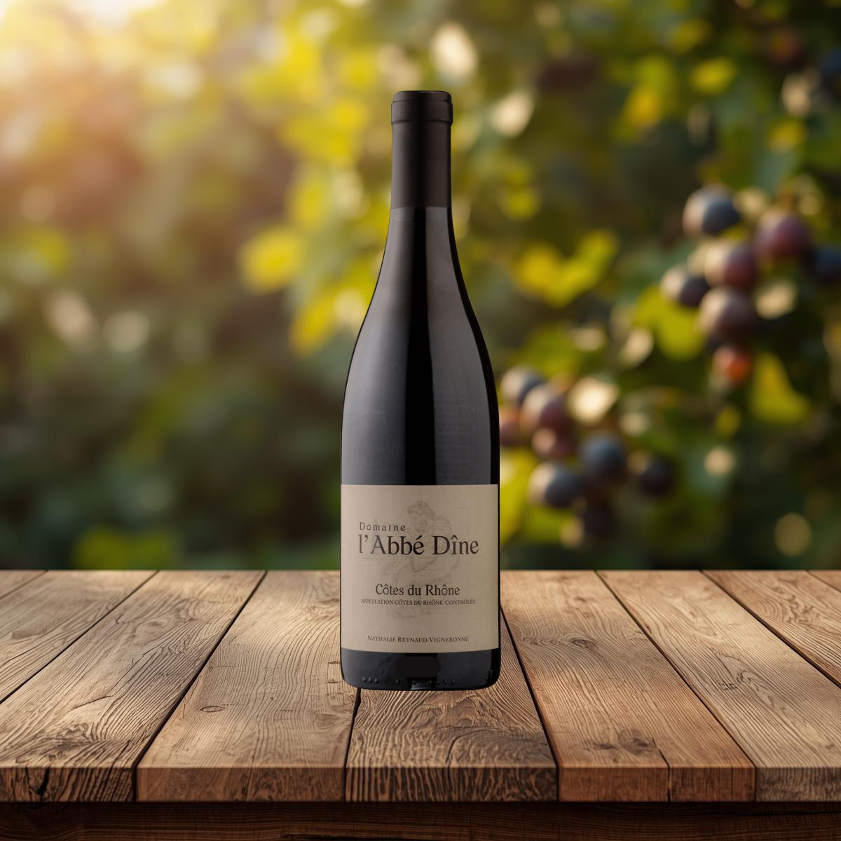 Domaine L’Abbé Dîne – Côtes-du-Rhône Rouge 2023