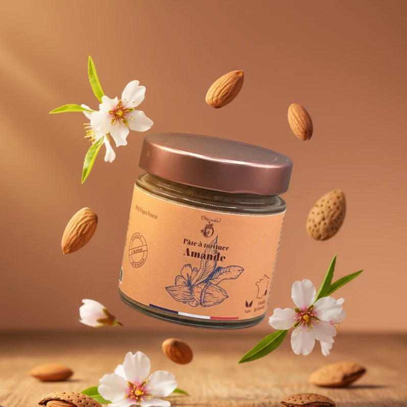 Pâte à Tartiner Amande de Provence – Recette Artisanale 100% France Maison Molinet