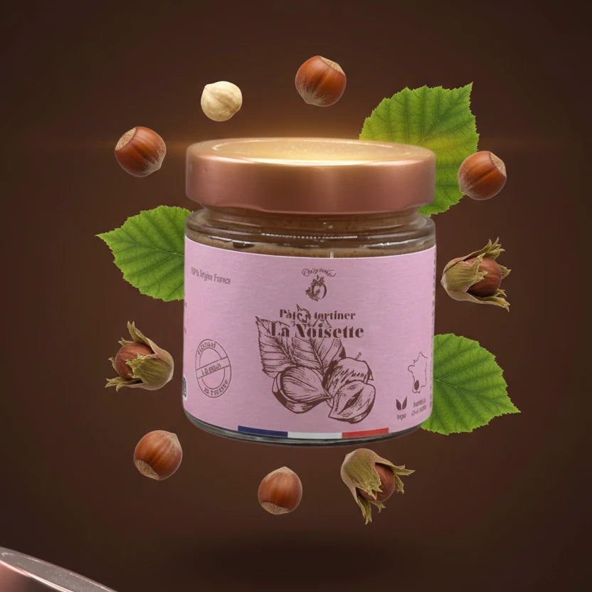 Pâte à Tartiner Noisette Bio du Lot-et-Garonne – Recette Artisanale Française Maison Molinet