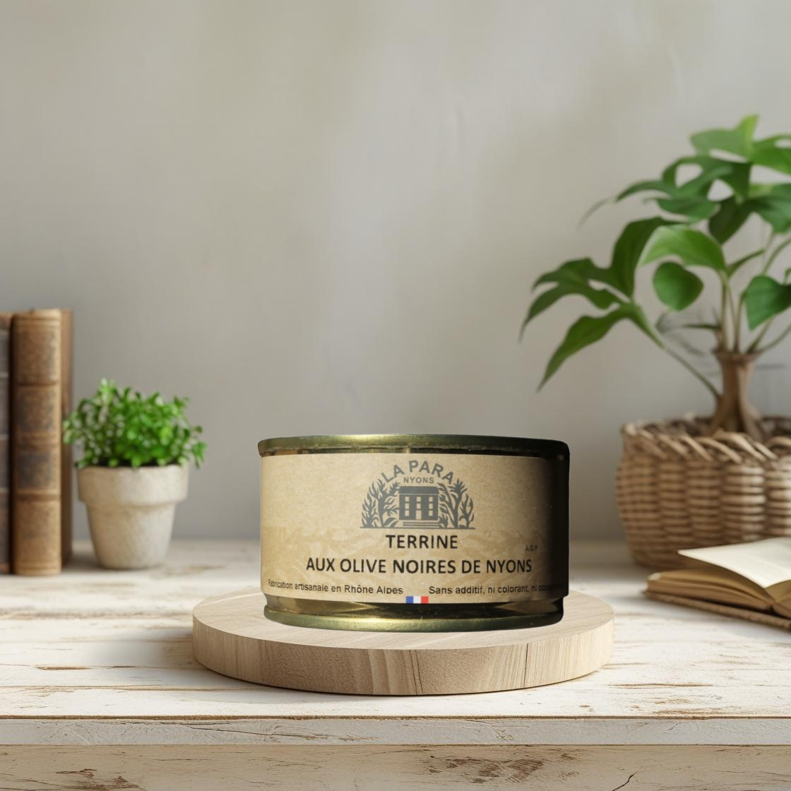 terrine aux olives noires de Nyons