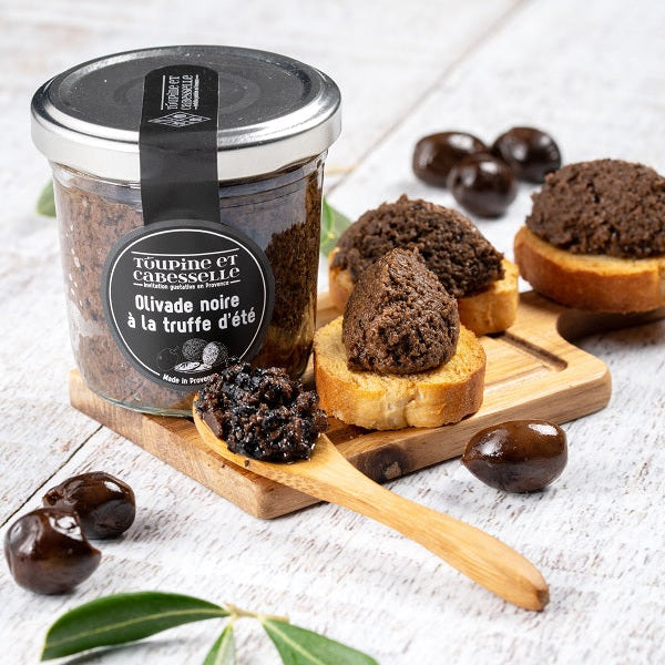 Olivade Noire à la Truffe d’Été – Tartinable Provençal 90 g Maison Molinet